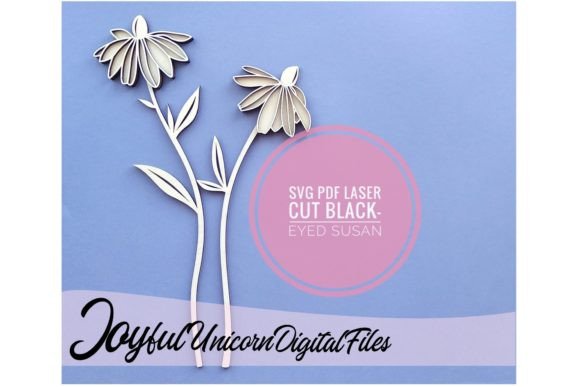 Black Eyed Susan SVG Laser Cut Flower Review