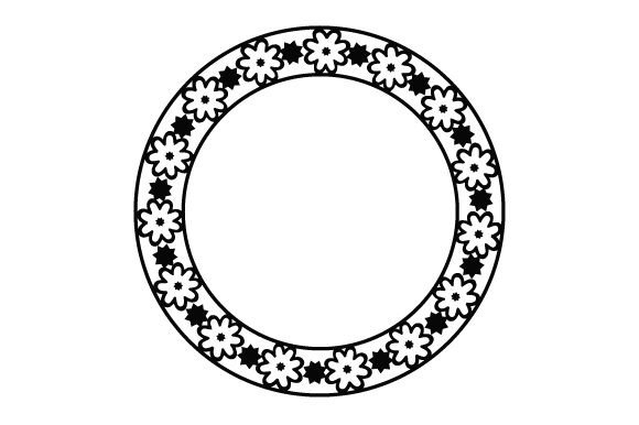 Circular Frame - Flowers Embroidery Design Review