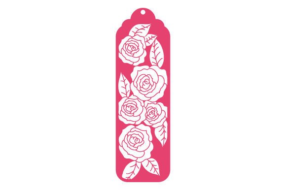 Intricate Cut Bookmark - Roses for Crafts and Intricate Cuts
