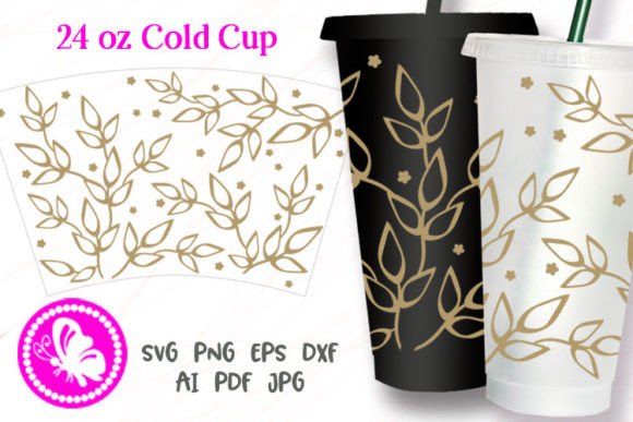 Leaves Garden Flowers Graphics for Crafts