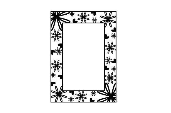 Rectangular Frame - Flowers Embroidery Design Review