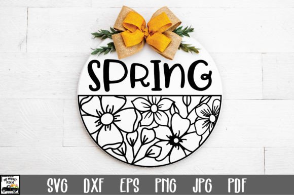 Spring Flowers Graphic for Crafts and Web Design
